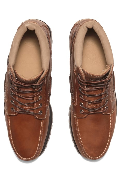 TIMBERLAND AUTHENTIC MID LACE UP BOOT MEDIUM ORANGE FULL GRA 3