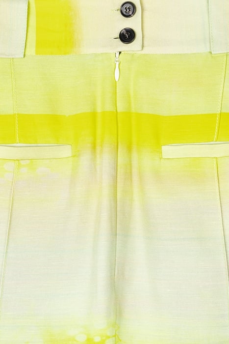 WOMENS SKIRT ACID YELLOW 8