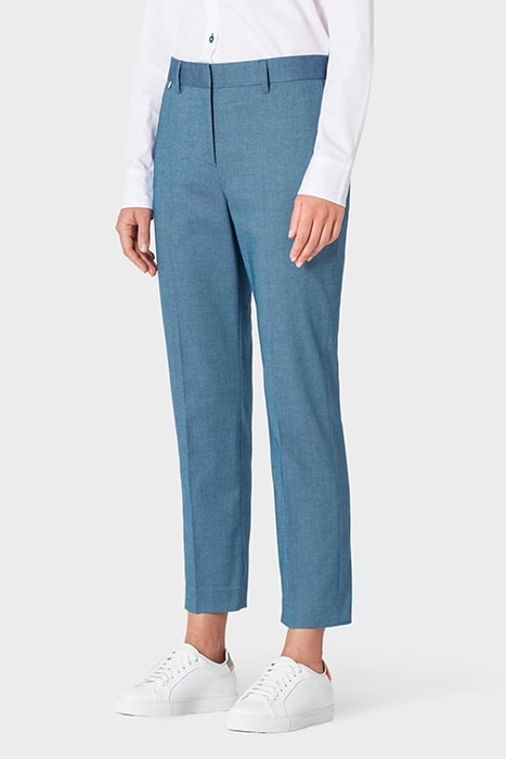 WOMENS TROUSER PETROL BLUE 1