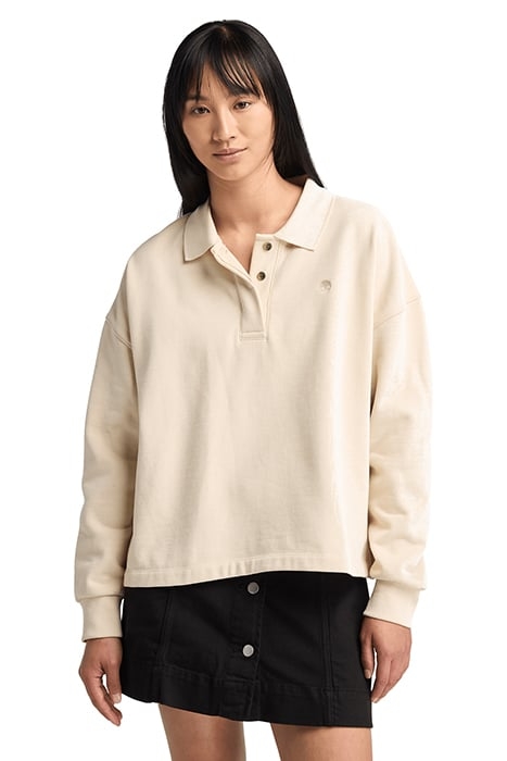 LUSH POLO SWEATSHIRT ANGORA 1