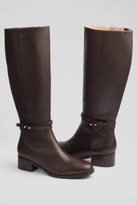 BENA RIDING BOOTS CHOCOLATE 4