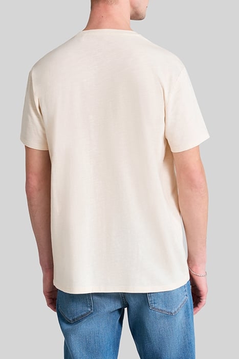 GESSO ORGANIC COTTON T-SHIRT WITH PALM TREE IMAGE 2