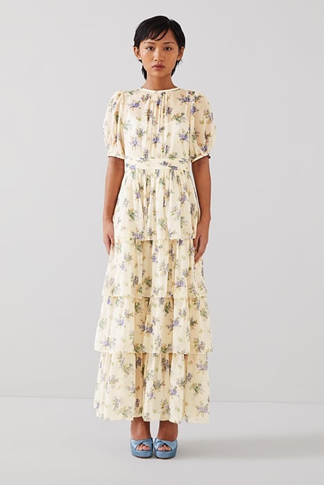 BOUVIER PETITE MAXI DRESS CREAM 1