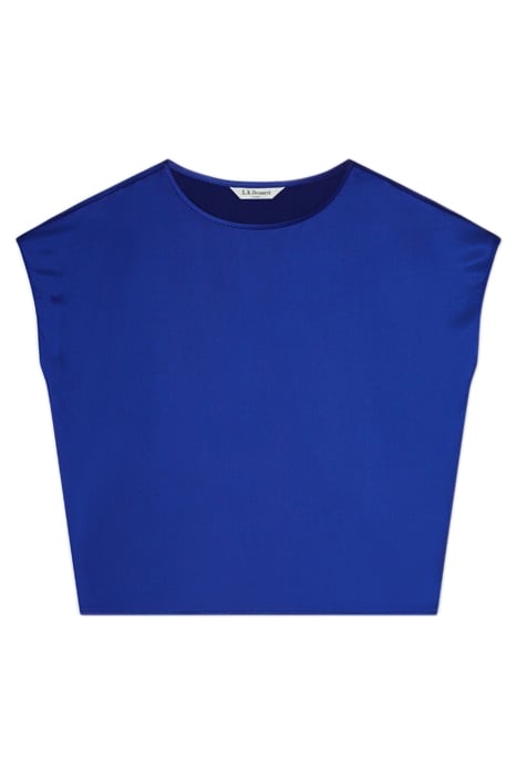 LENA SATIN BLOUS NAVY ULTRABLUE 3