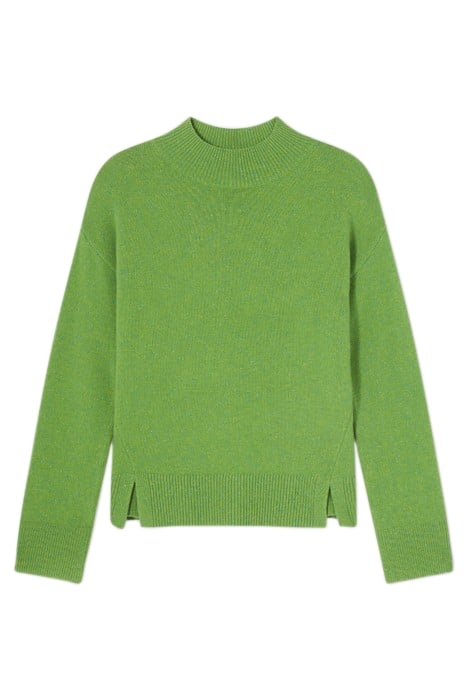 ZOE BOXY KNITTED SWEATER GREEN 3