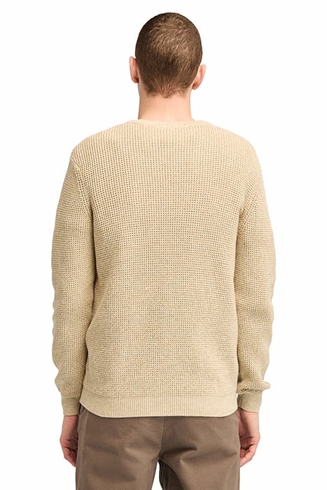 WILLIAMS RIVER CREW NECK SWEATER ANGORA HEATHER 2