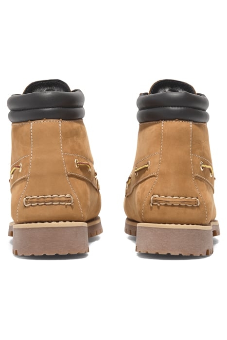 TIMBERLAND AUTHENTIC MID LACE UP BOOT WHEAT NUBUCK 4