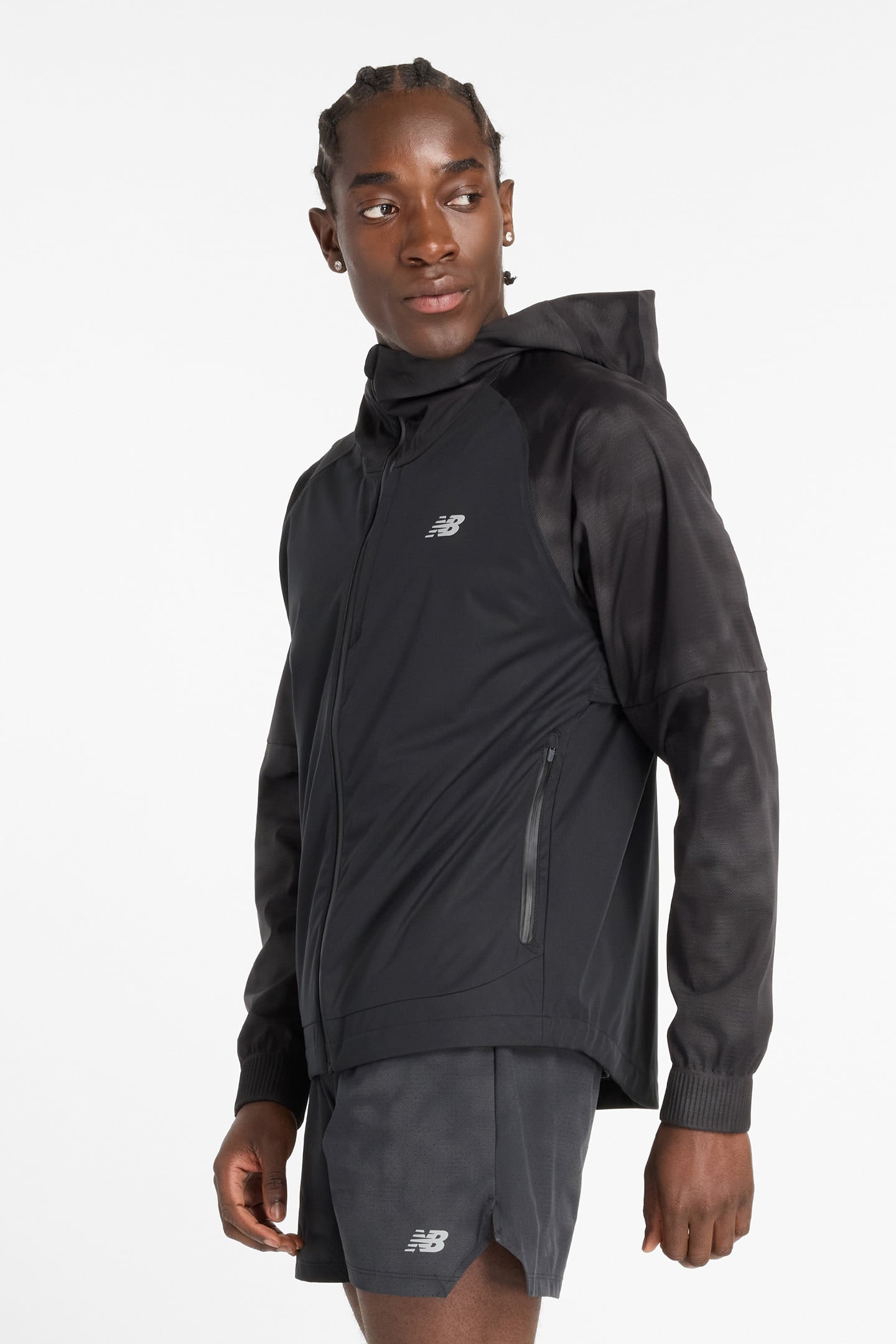 PREMIUM PRINTED JACKET IN BLACK 4