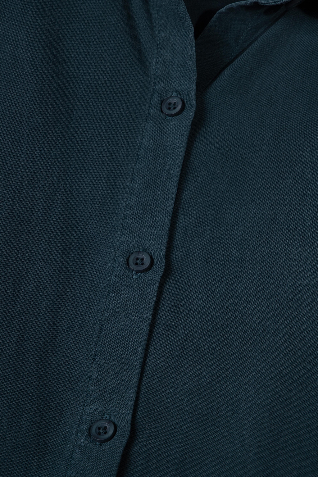 MINI SHIRT DRESS WITH SMOCKED BACK JADE NIGHT 4