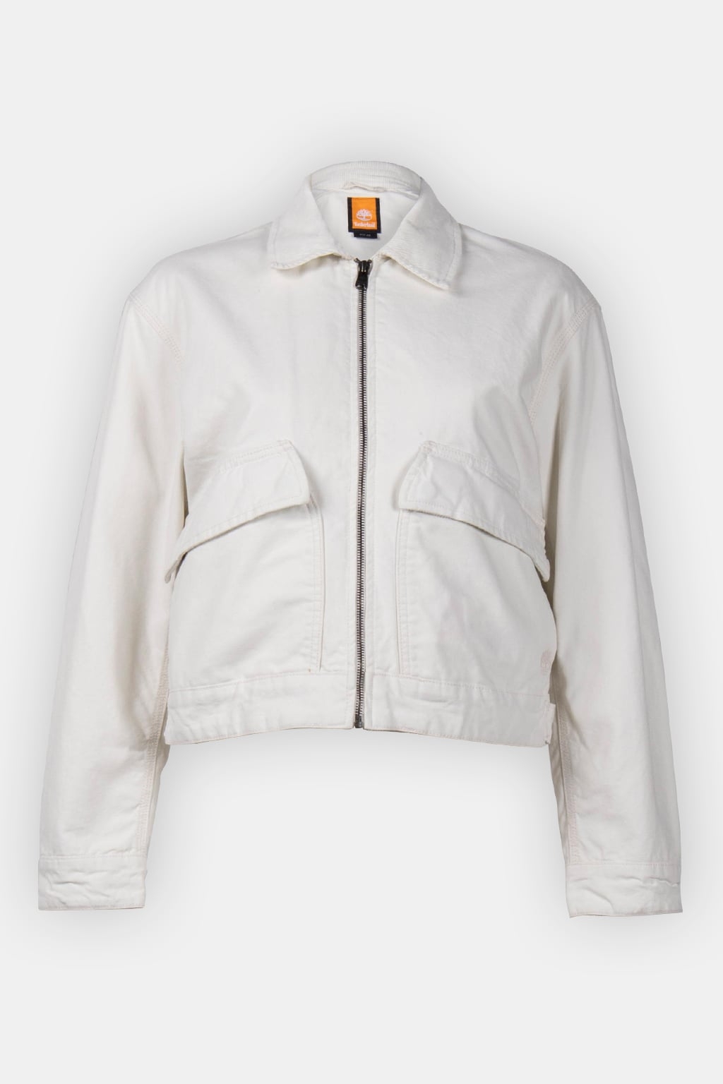 STRAFFORD WASHED CANVAS JACKET VINTAGE WHITE 4