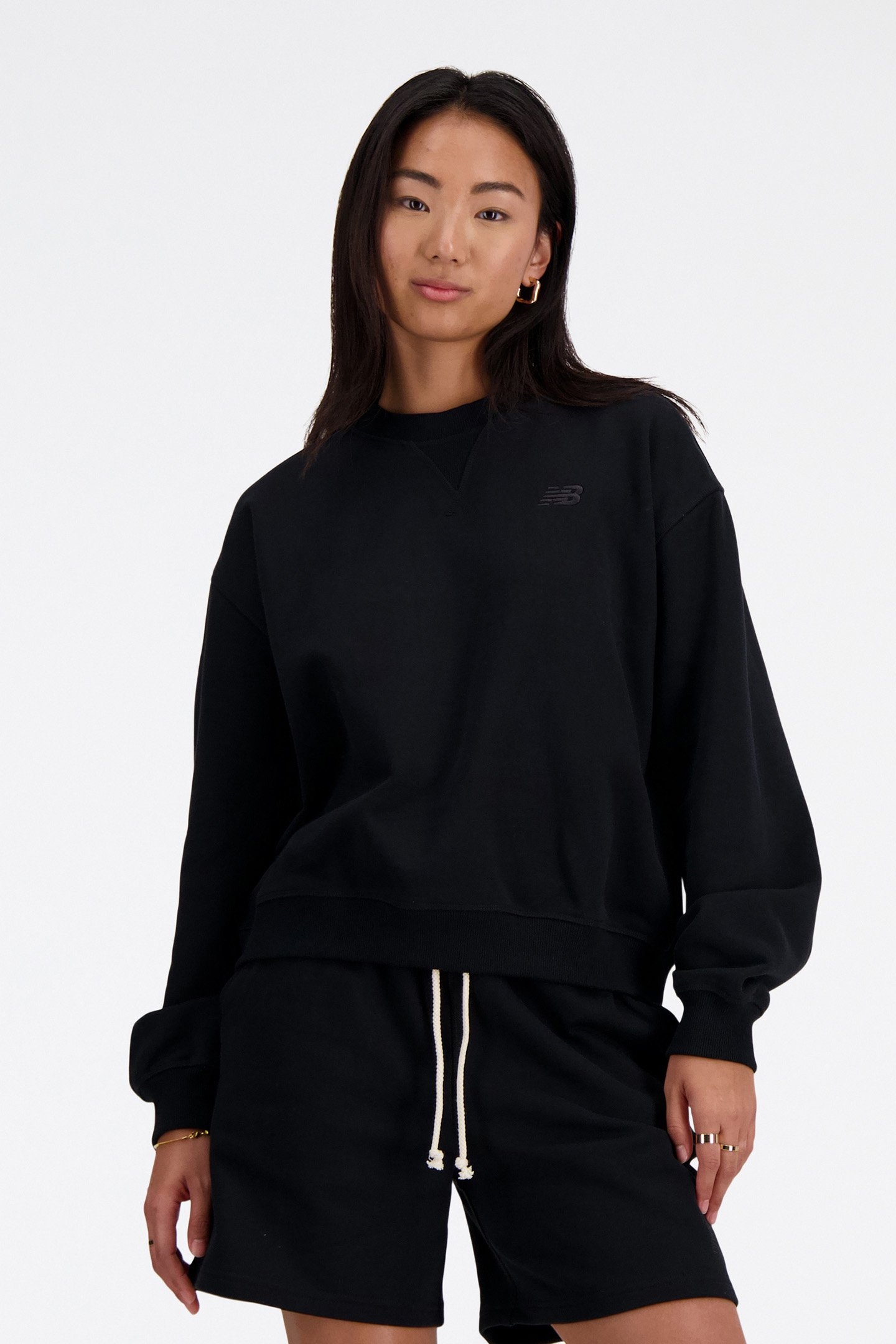 ATHLETICS SWEATSHIRT IN BLACK 3