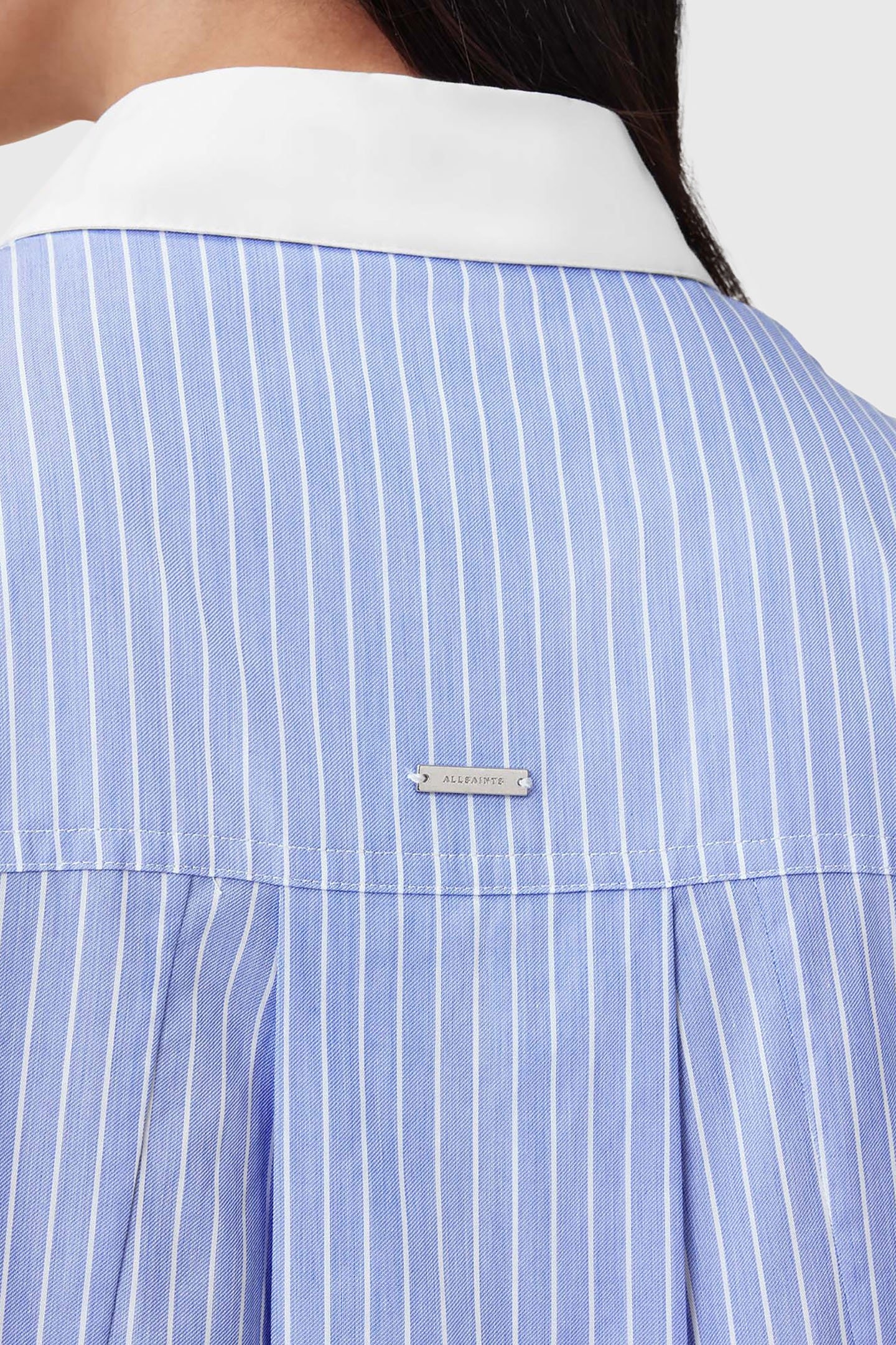 ALBER STRIPE DRESS BLUE/WHITE 8