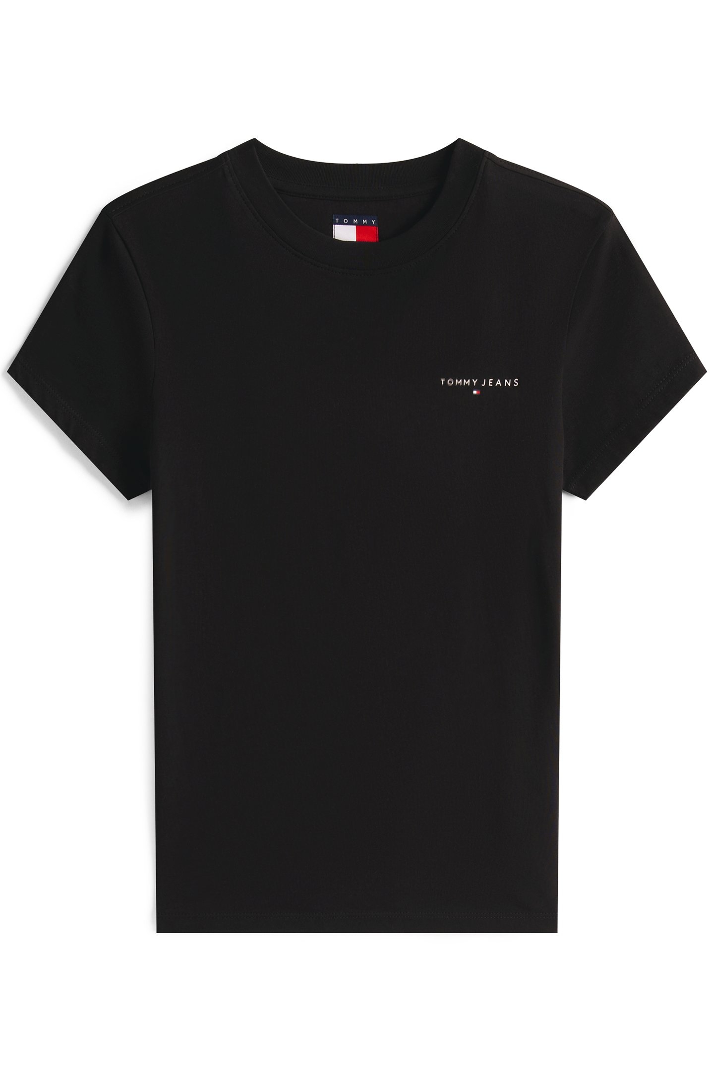TJW SLIM LINEAR SS T SLIM FIT T-SHIRT BLACK 4