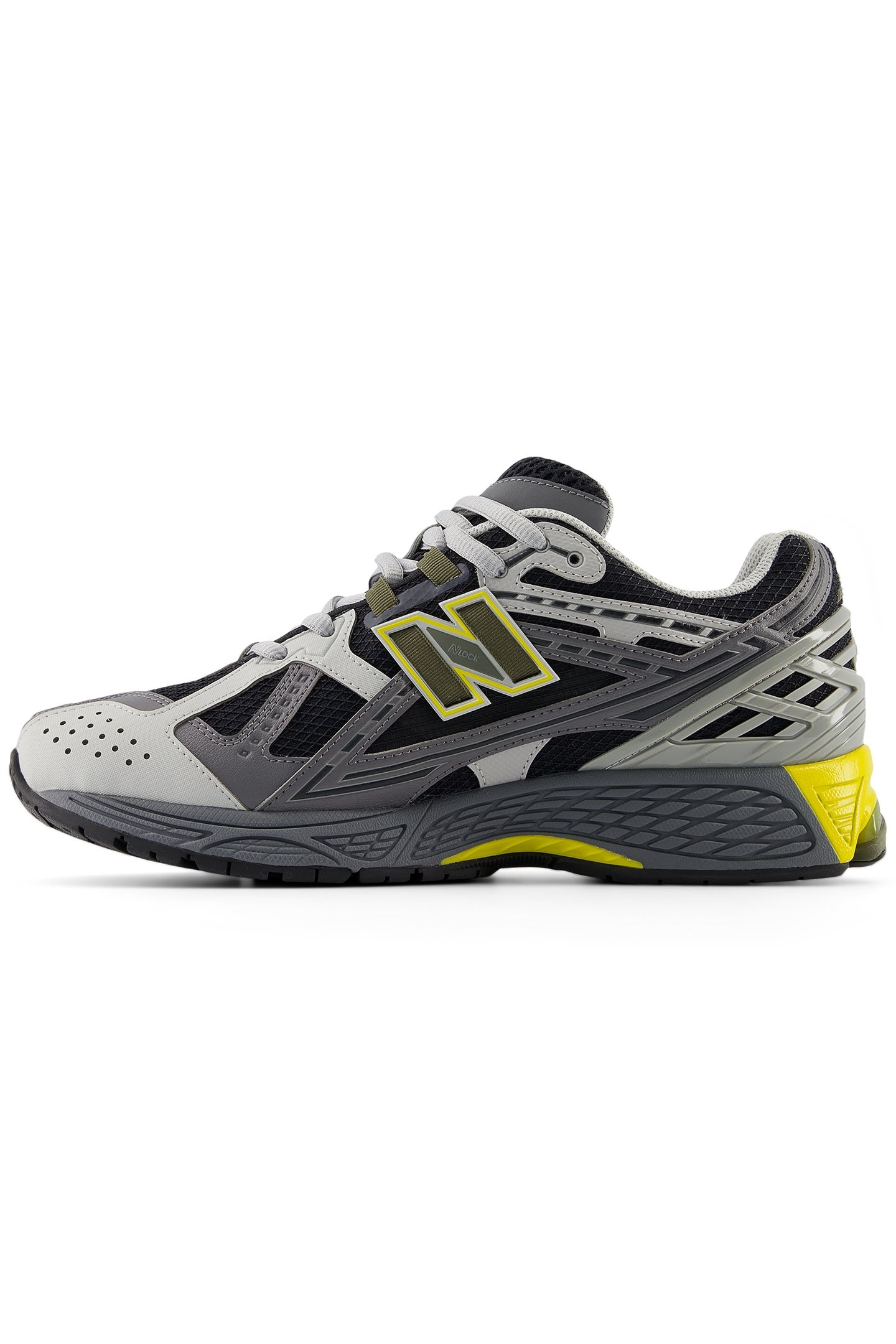 M1906NA SNEAKERS IN CASTLEROCK GREY & YELLOW 5