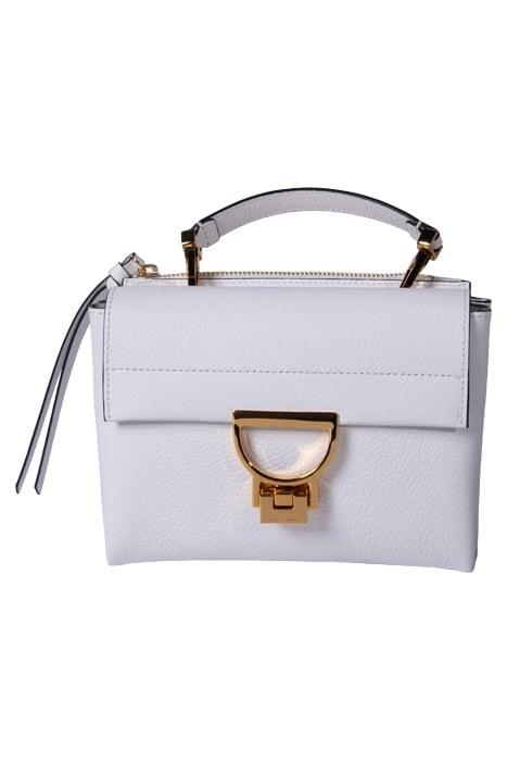 CROSS BODY BAG WITH LOGO STRAP IN WHITE 2