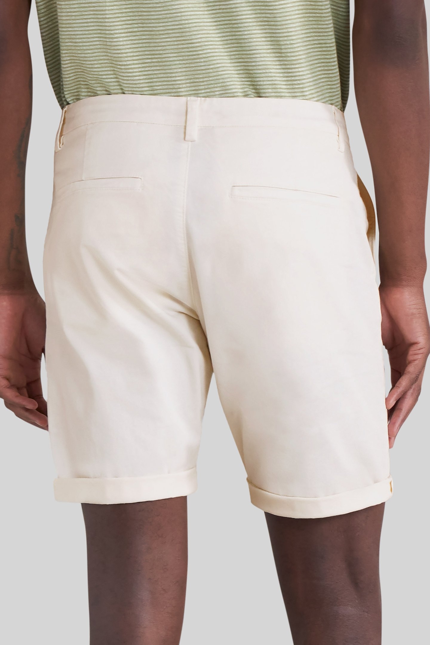 GESSO TAPERED CHINO BERMUDAS 6