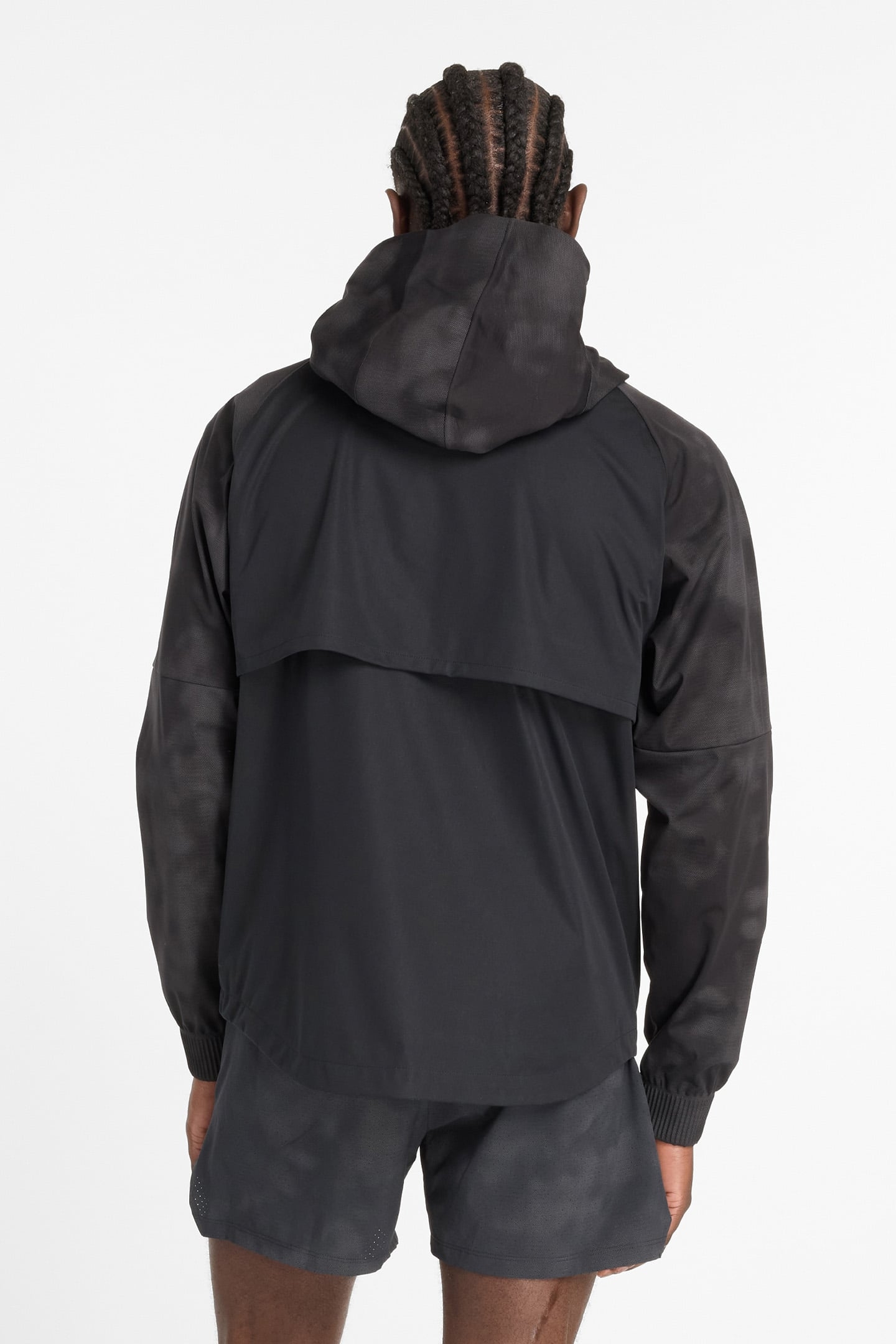 PREMIUM PRINTED JACKET IN BLACK 2