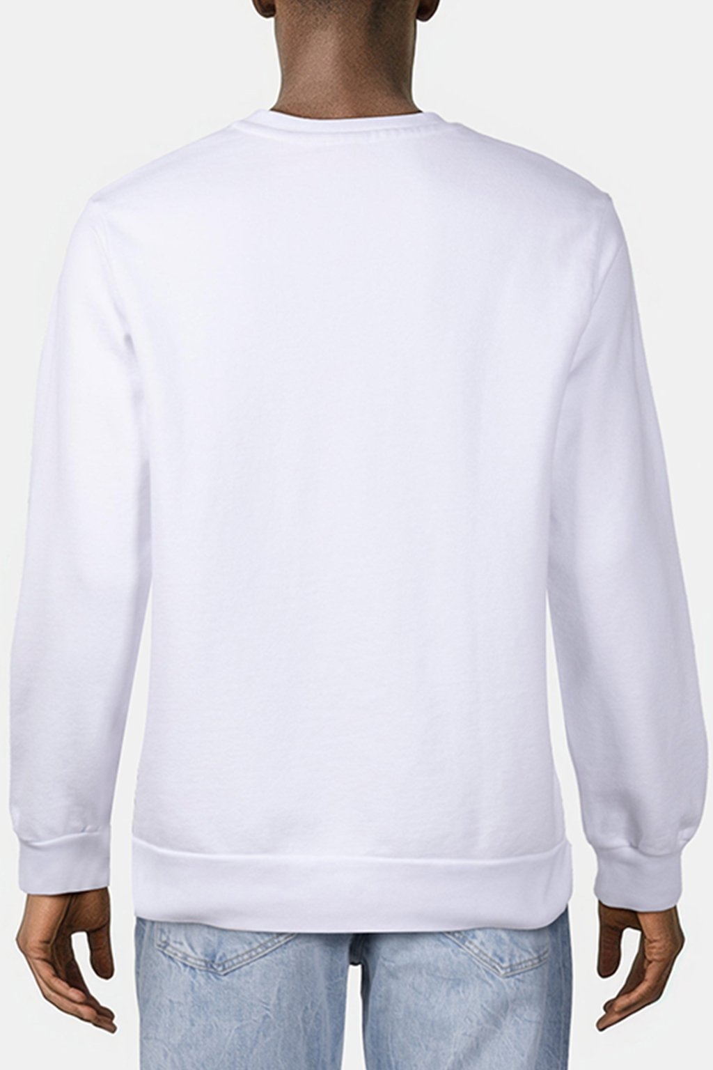 GRAPHIC SWEATSHIRT BATWING FILLED WHITE 2