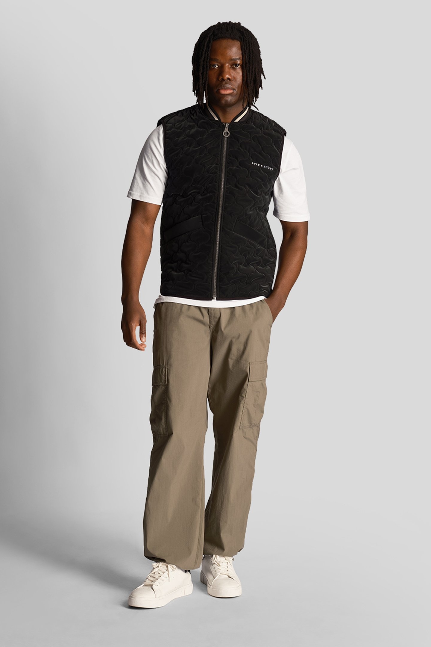 QUILTED GILET JET BLACK 3