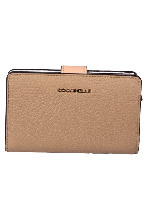 LEATHER WALLET IN BEIGE 1