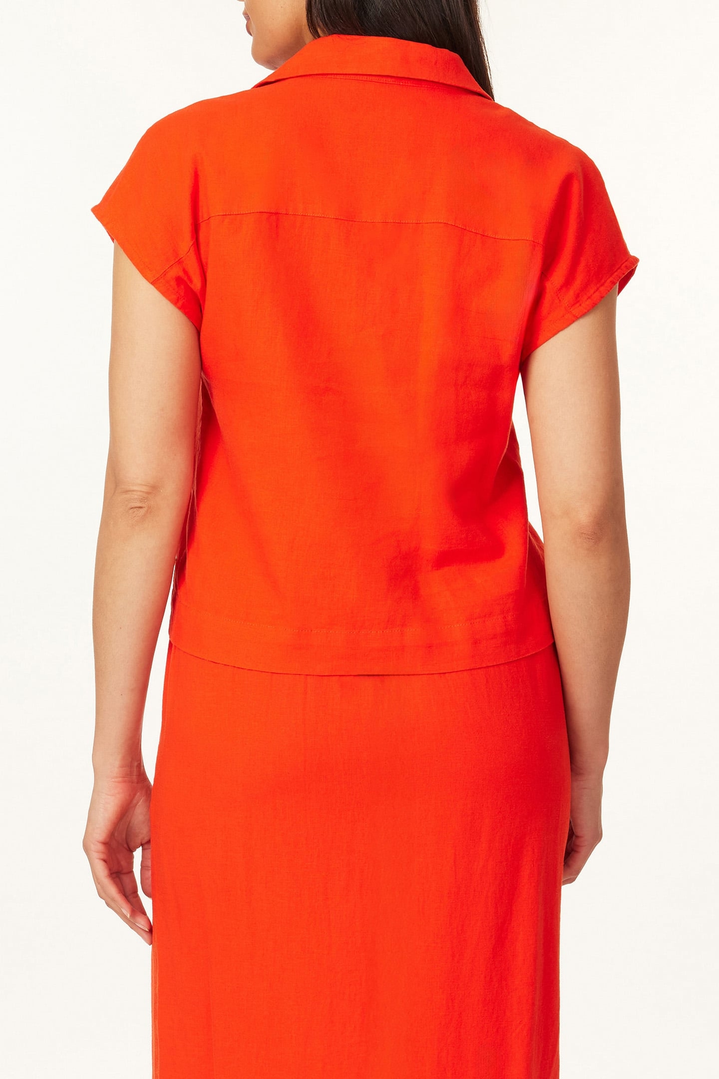 LOOSE DOLMAN SLEEVE TOP ORANGE.COM 2