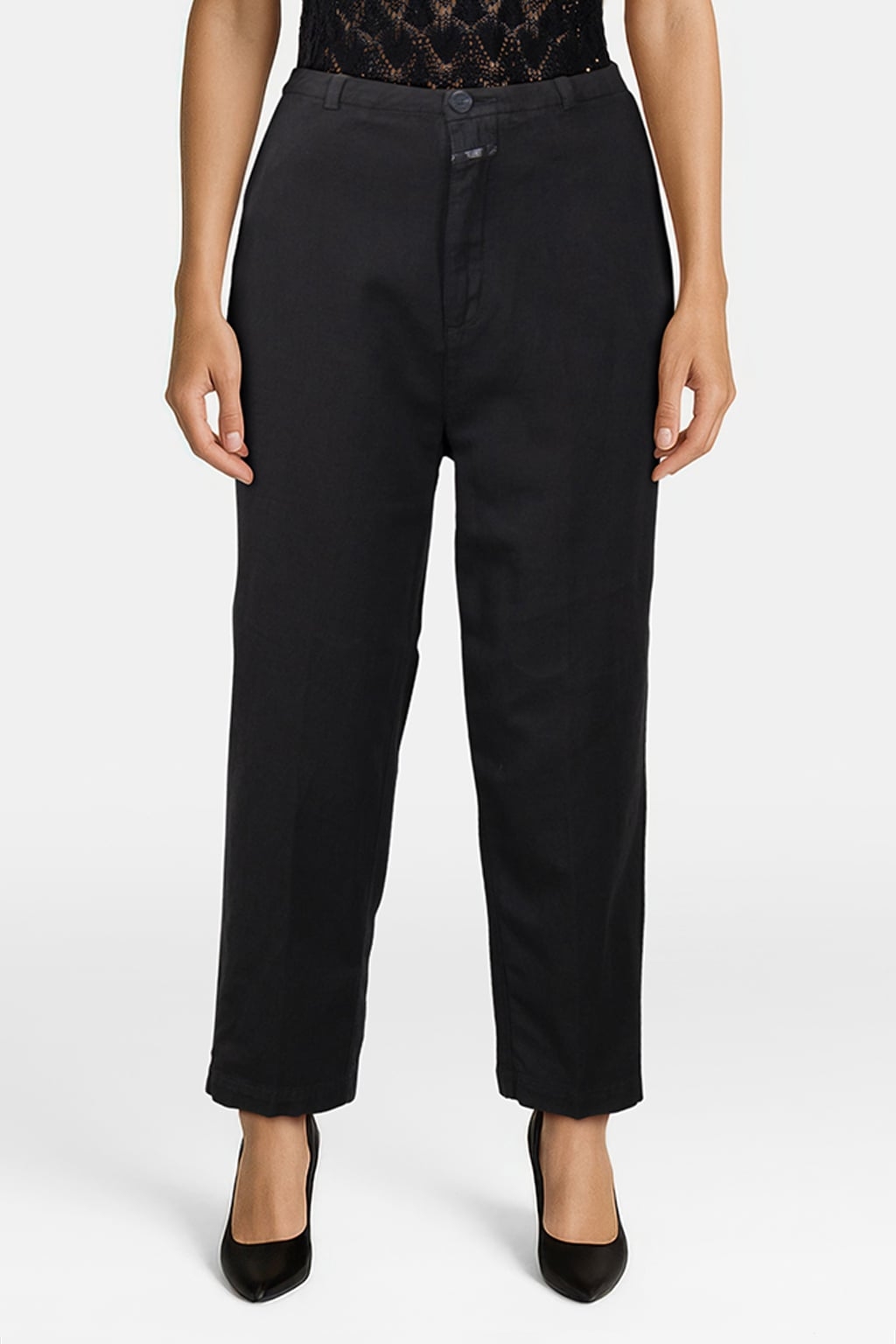 MAWBRAY CROPPED PANTS BLACK 1