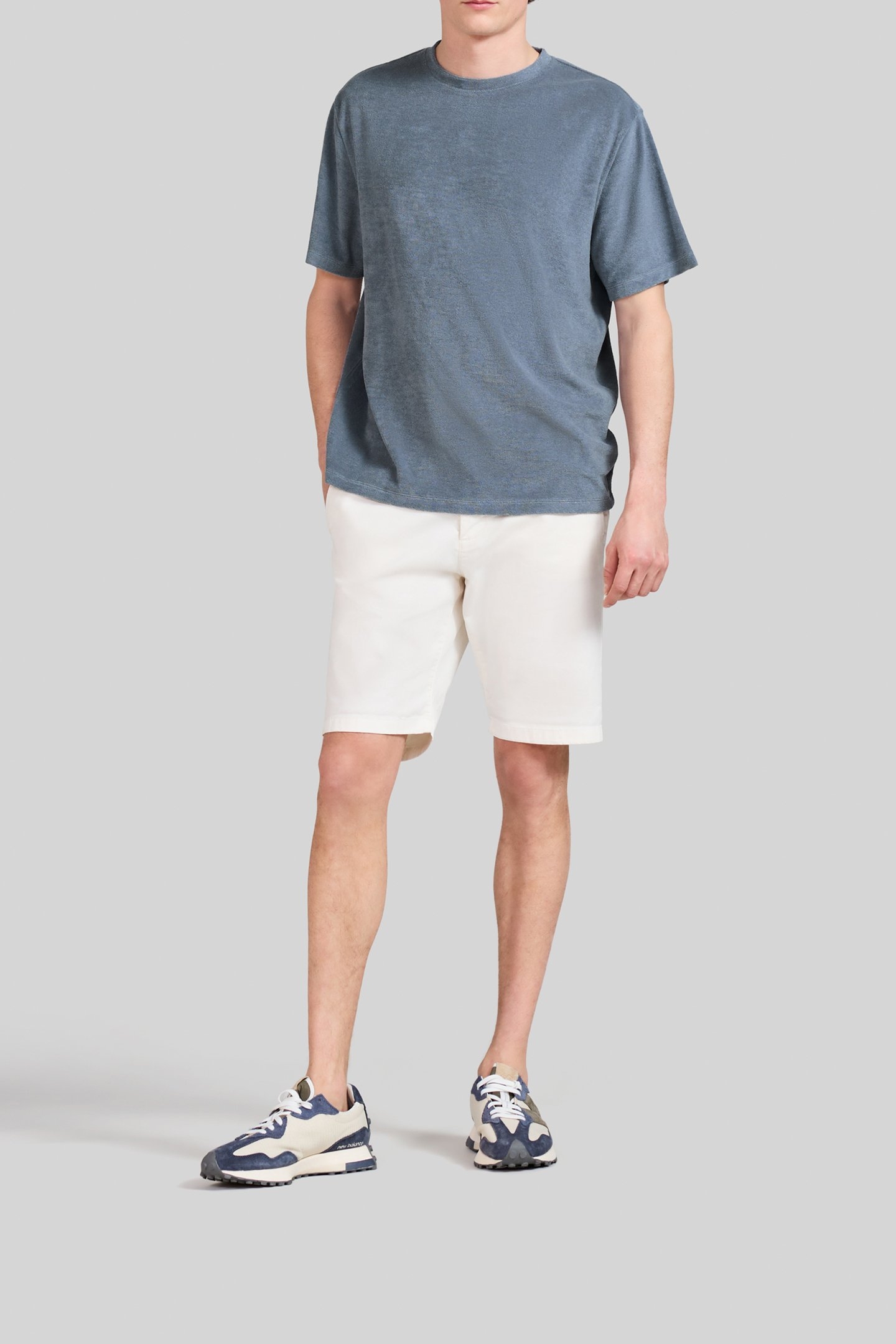 LIGHT BLUE TERRY T-SHIRT 3