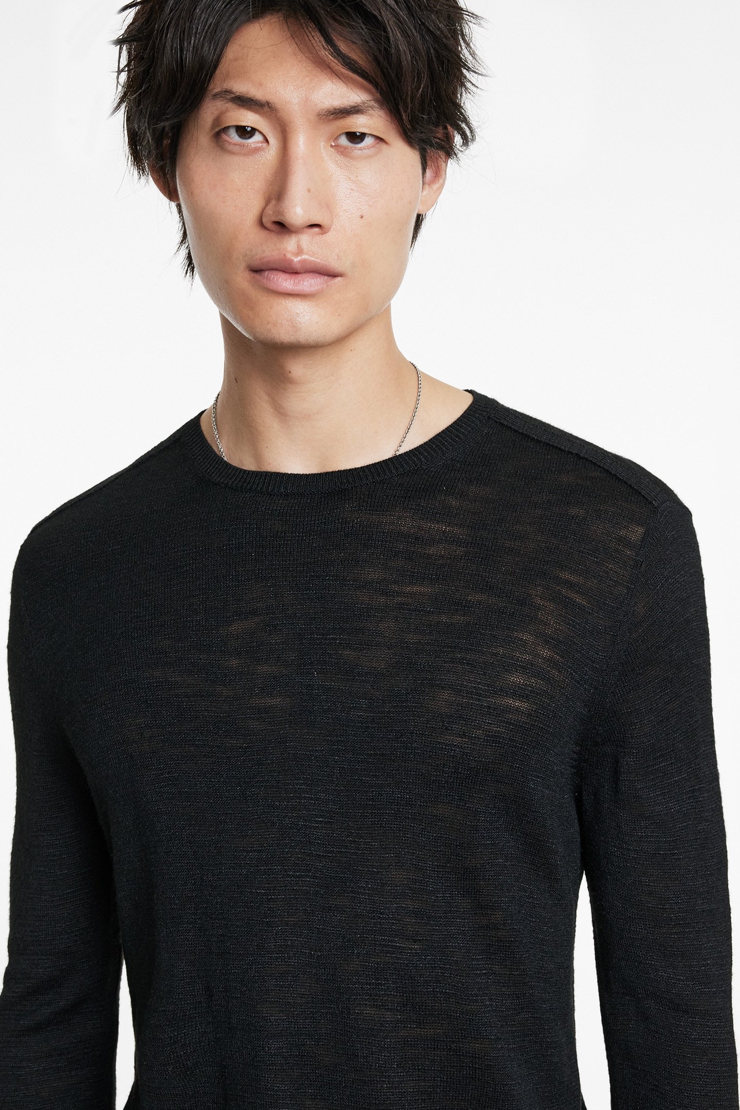 AVEIRO REGULAR FIT TUSSAH BLACK 3