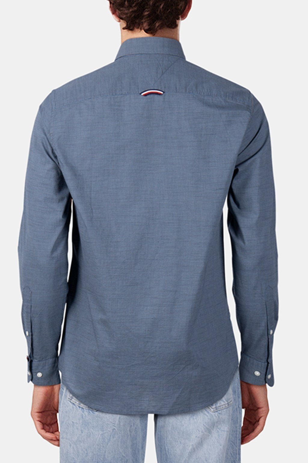 HOUNDSTOOTH RF SLIM FIT LONG SLEEVE SHIRT CARBON NAVY/MULTI 2