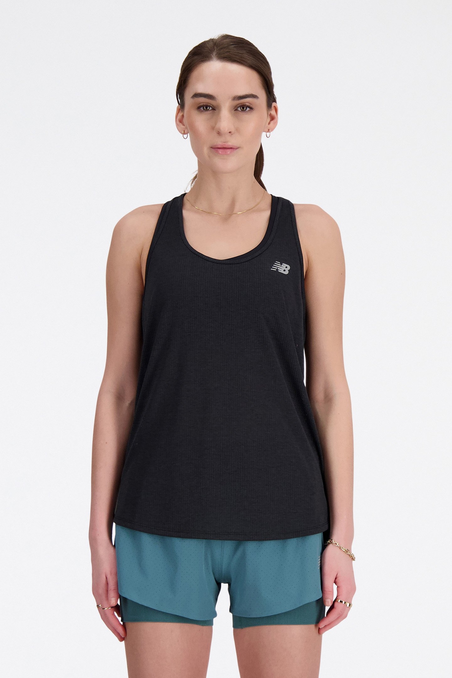ATHLETICS VEST IN BLACK 1