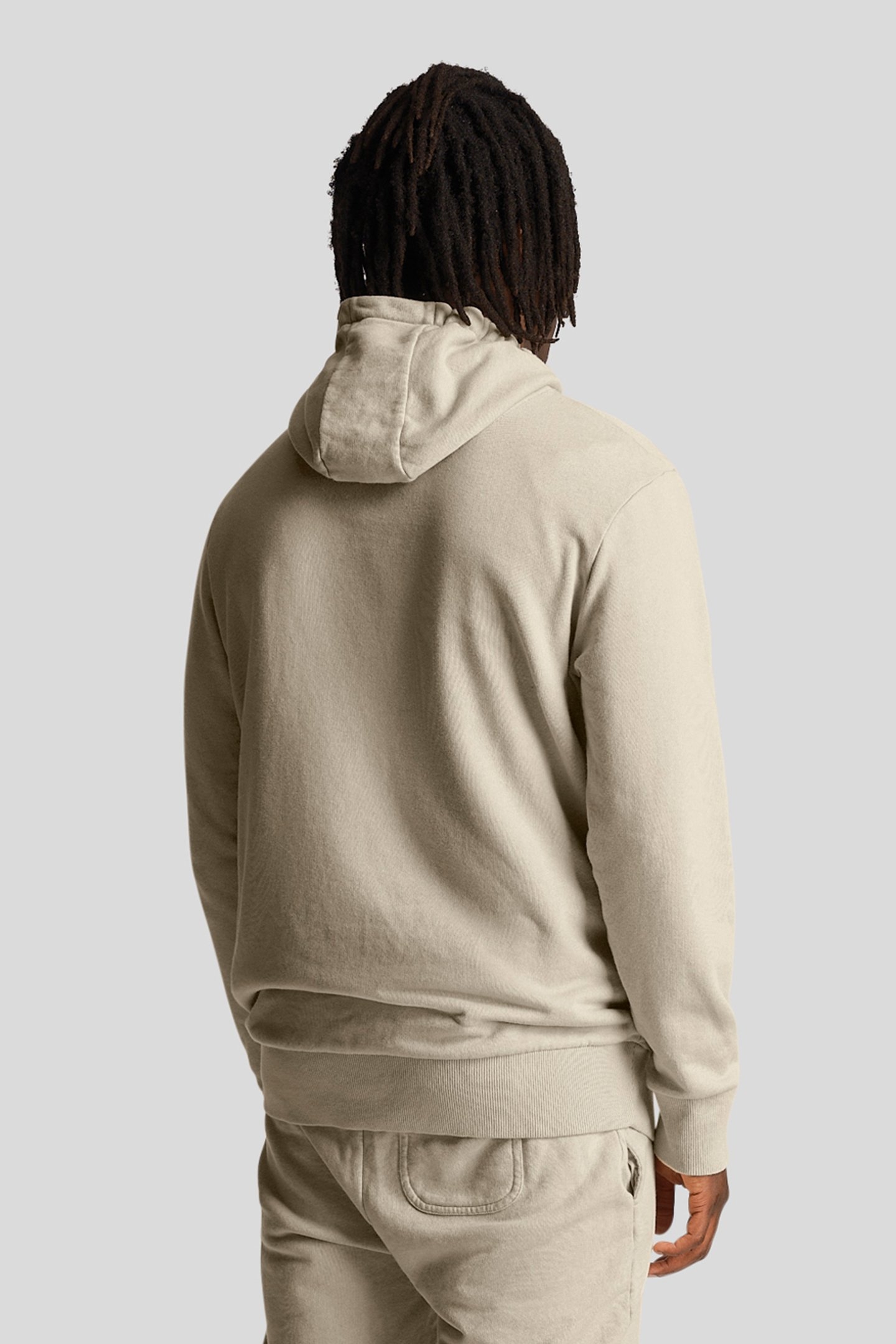 SCRIPT HOODED SWEATSHIRT VIADUCT/DARK NAVY 2