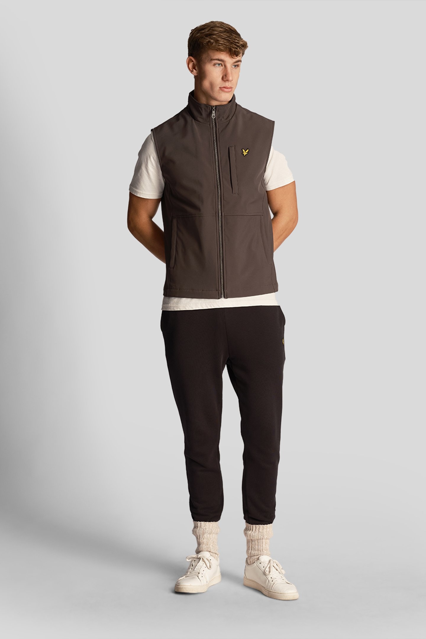 SOFTSHELL GILET GUNMETAL 3