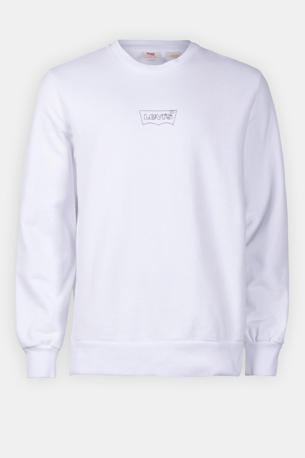 GRAPHIC SWEATSHIRT BATWING OUTLINED WHITE 3