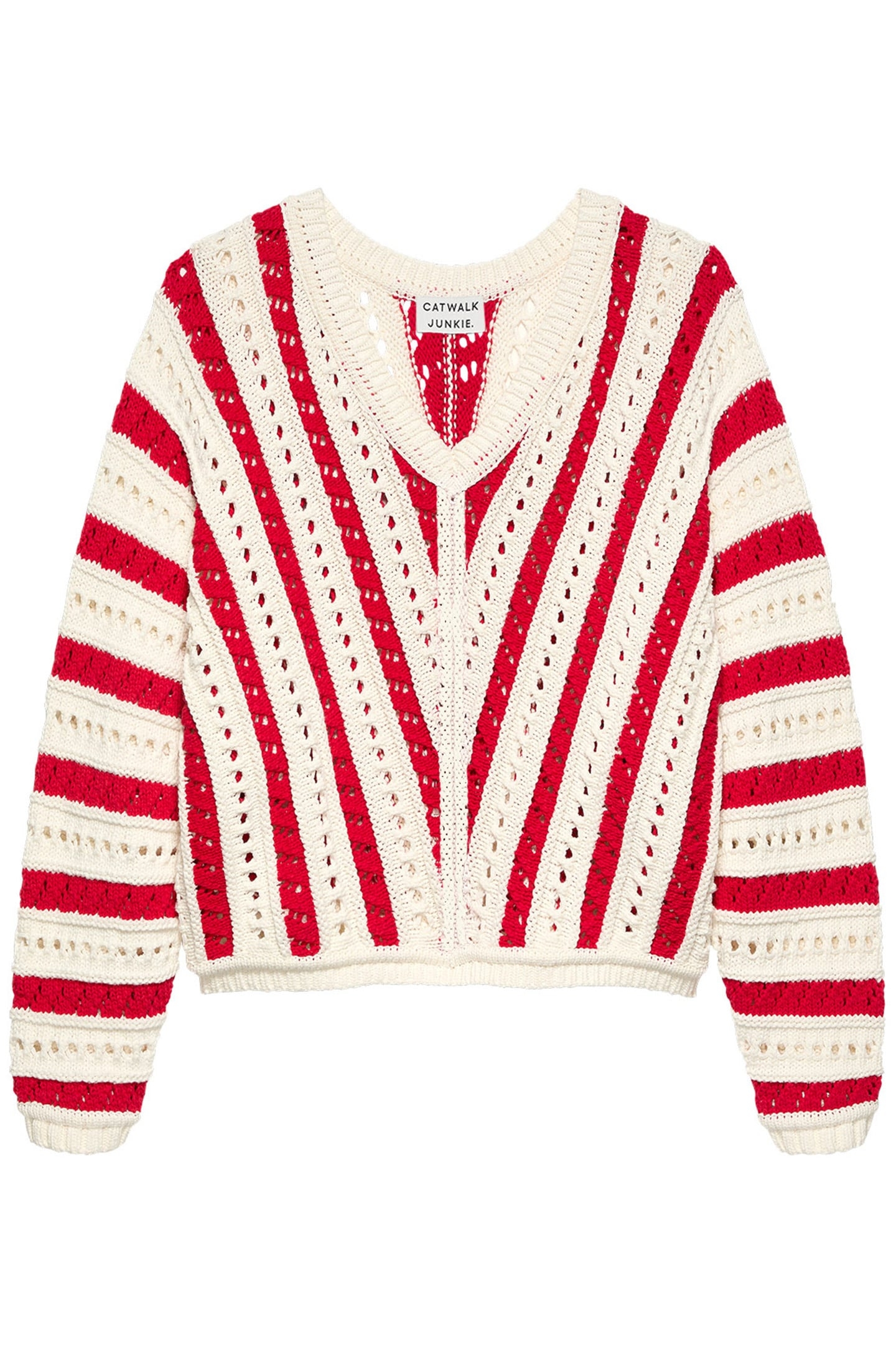 AJOUR KNIT EGRET 4