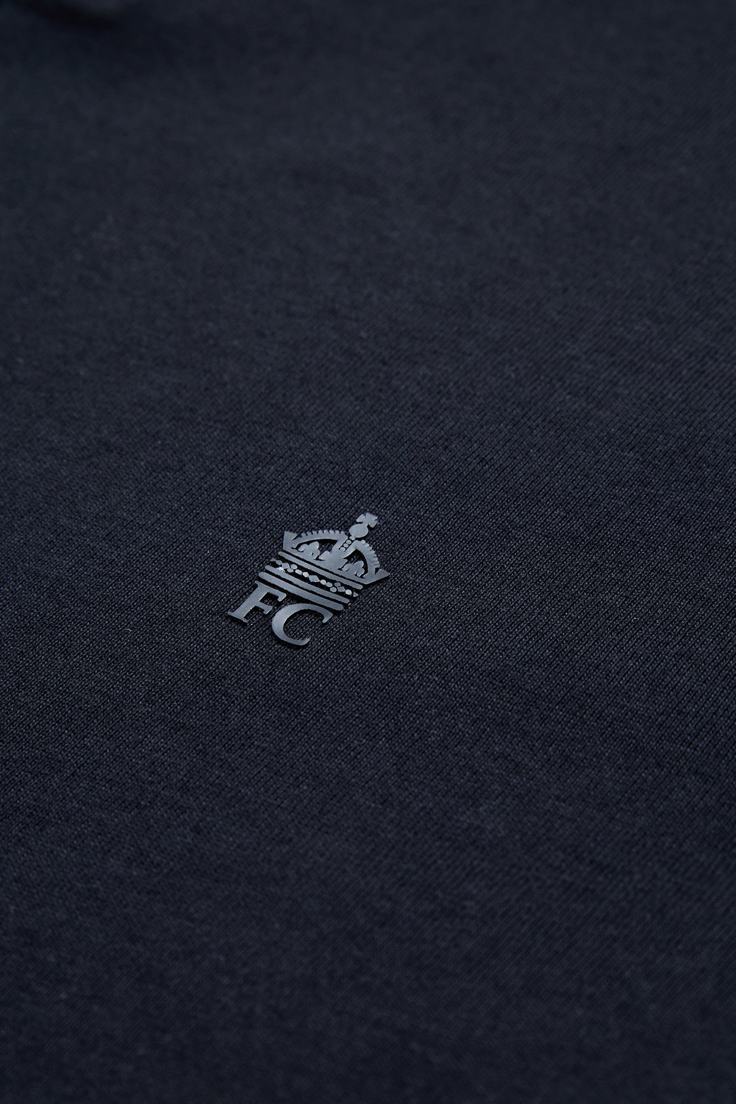 TROPHY TIPPED POLO BLACK/WHITE 3