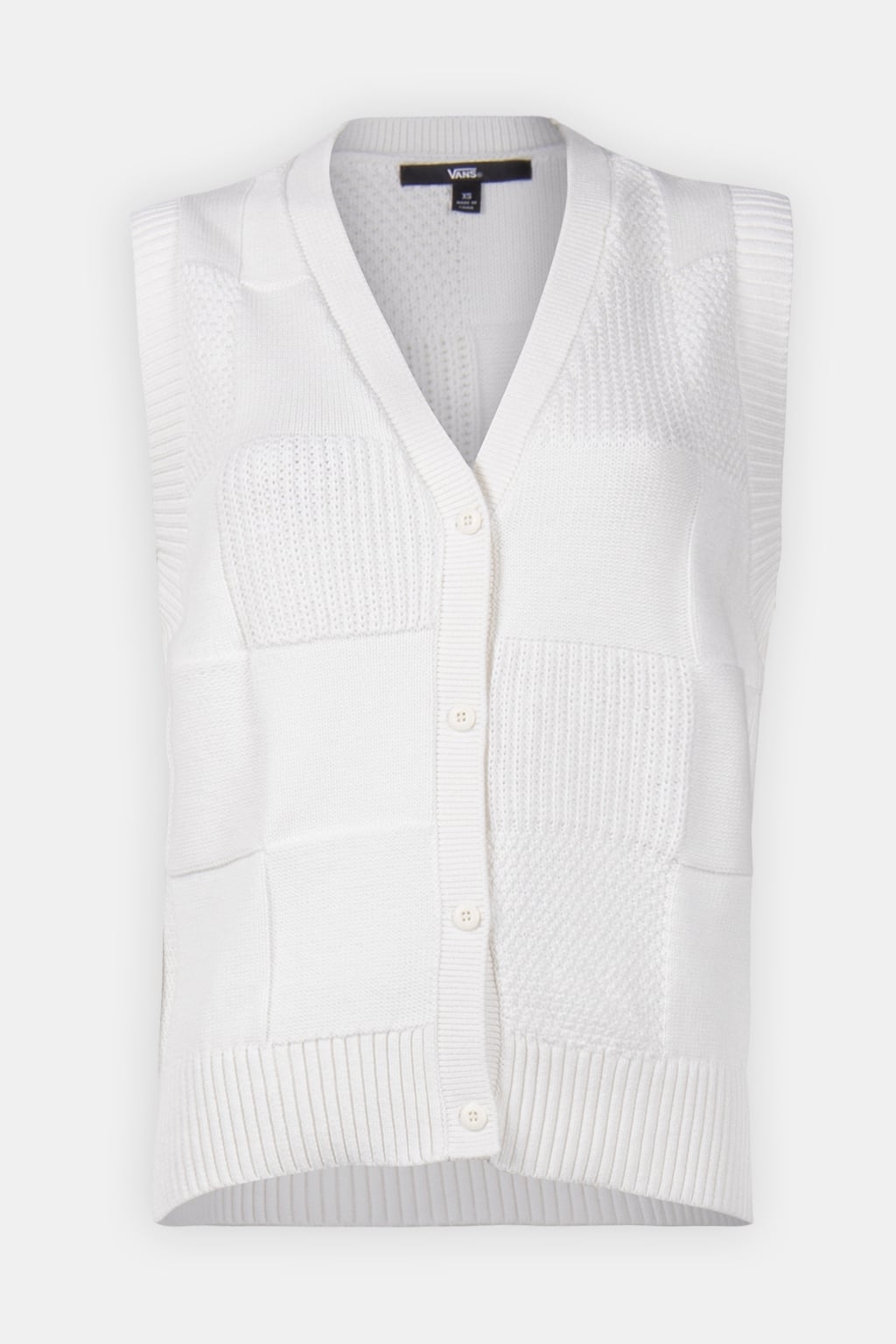 AVENUE SWEATER VEST MARSHMALLOW 4