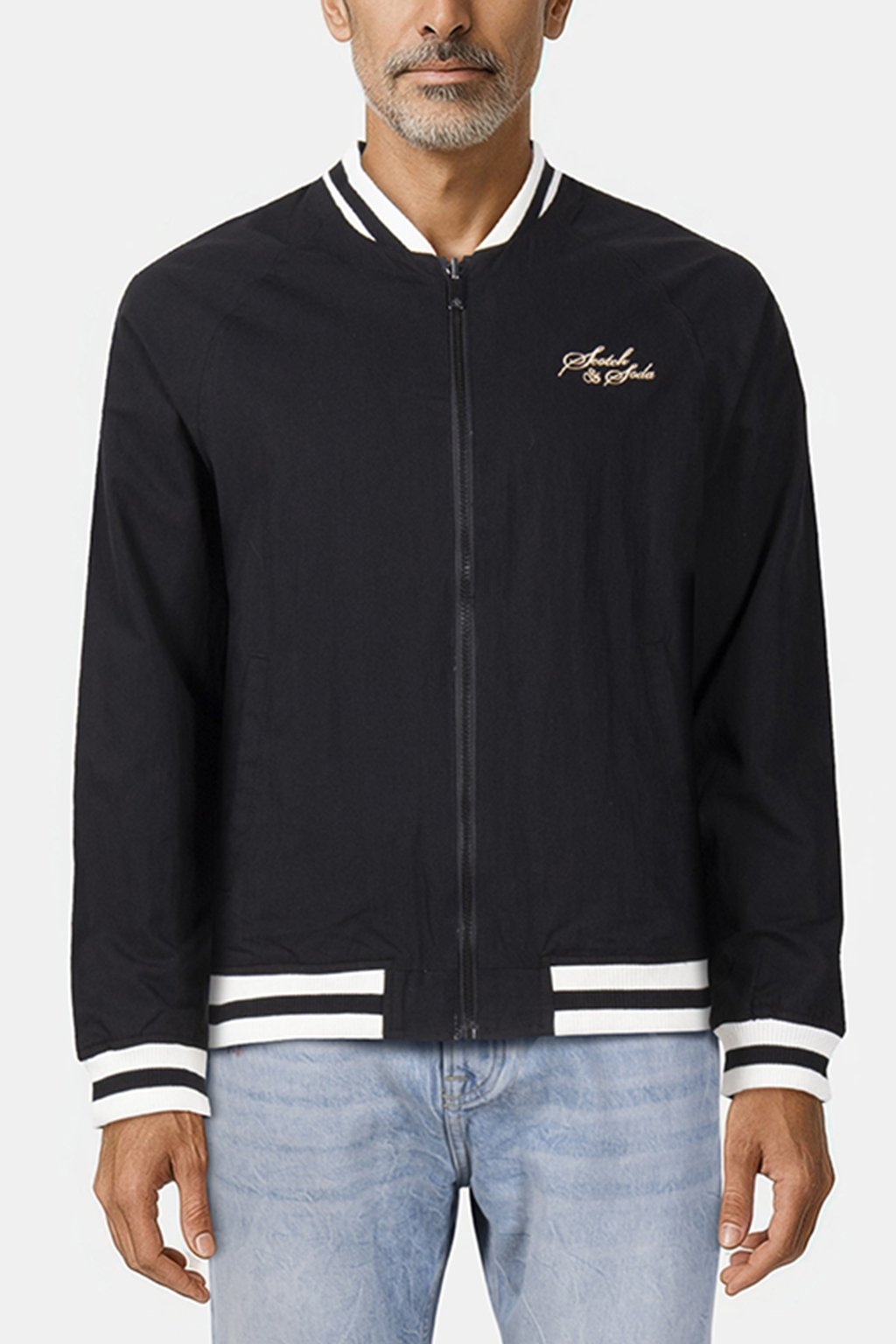 REVERSIBLE BOMBER JACKET BLACK 1