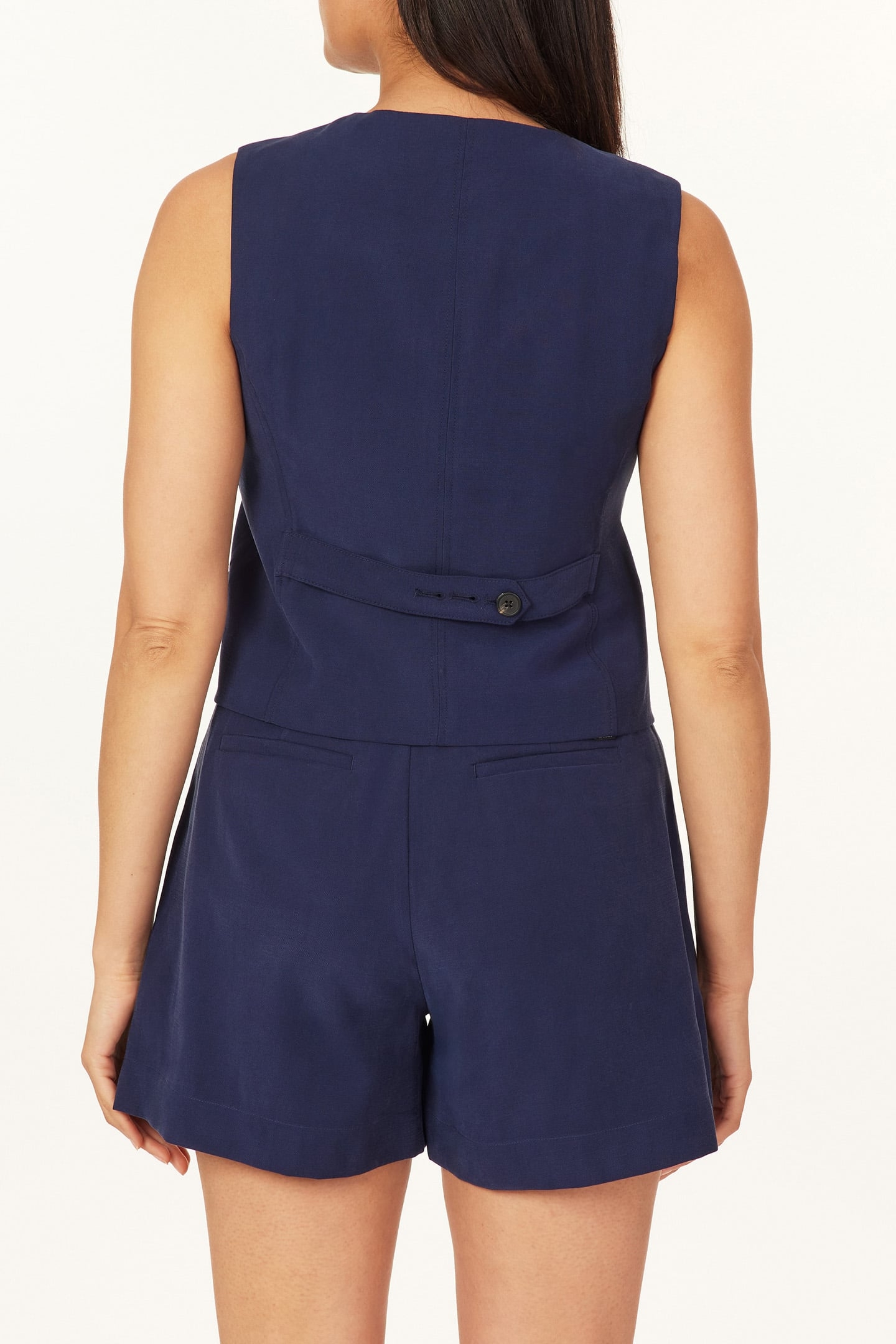 TWILL VEST MARITIME BLUE 2