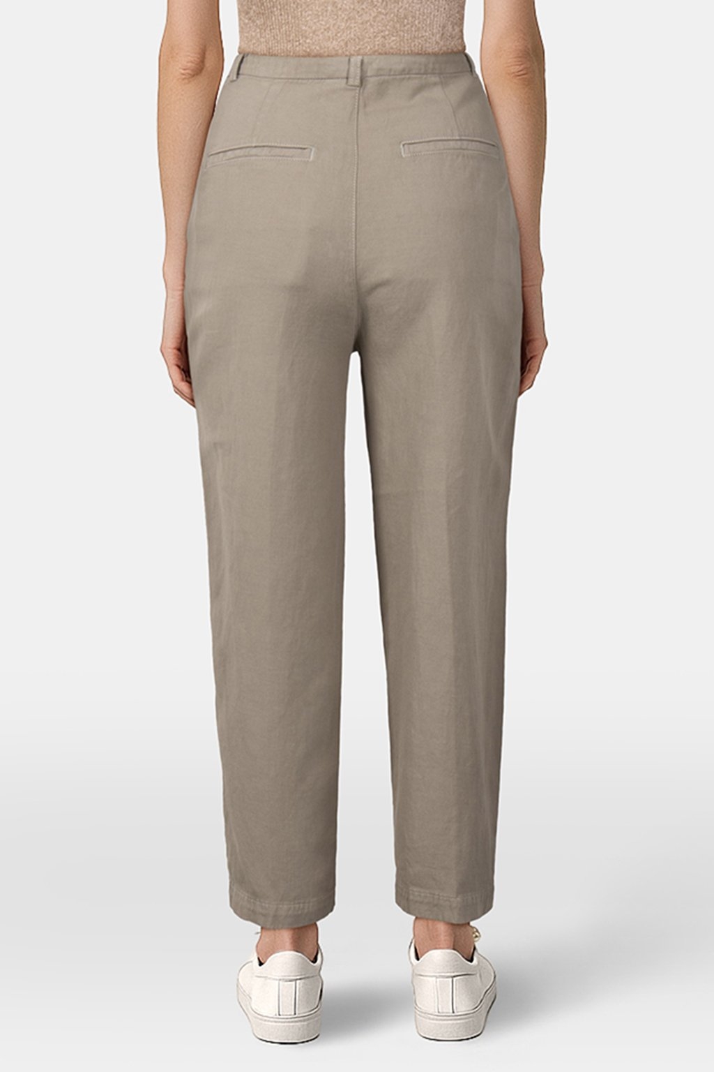 MAWBRAY CROPPED PANTS GREY VENEER 2