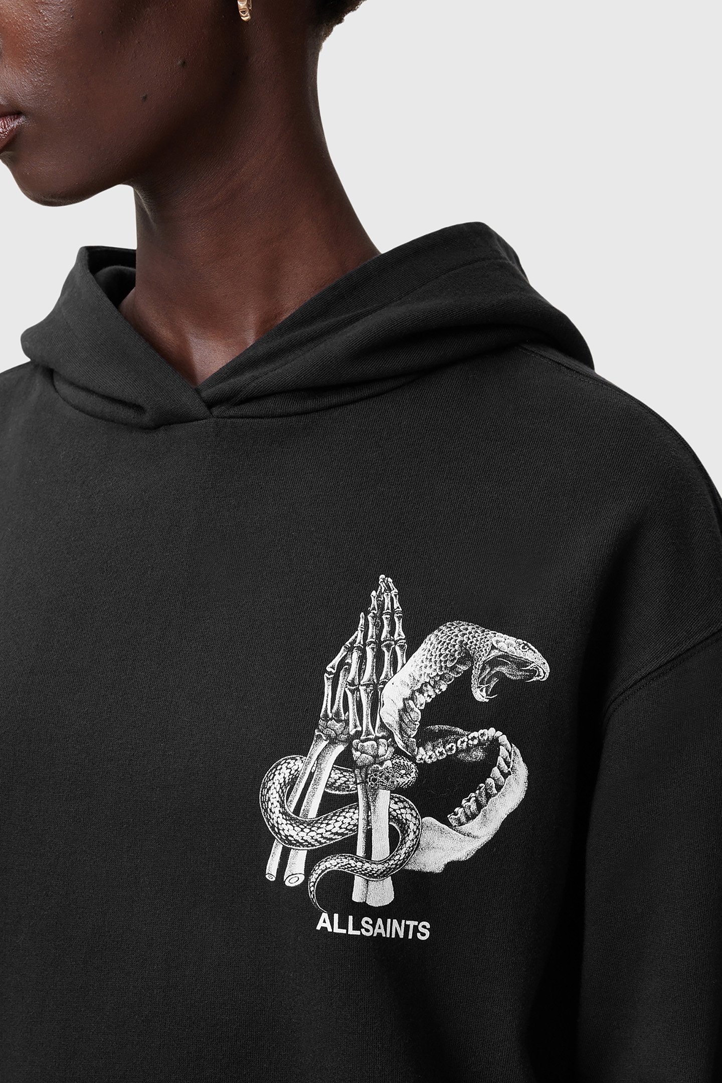 PIPPA ASP HOODY WASHED BLACK 6