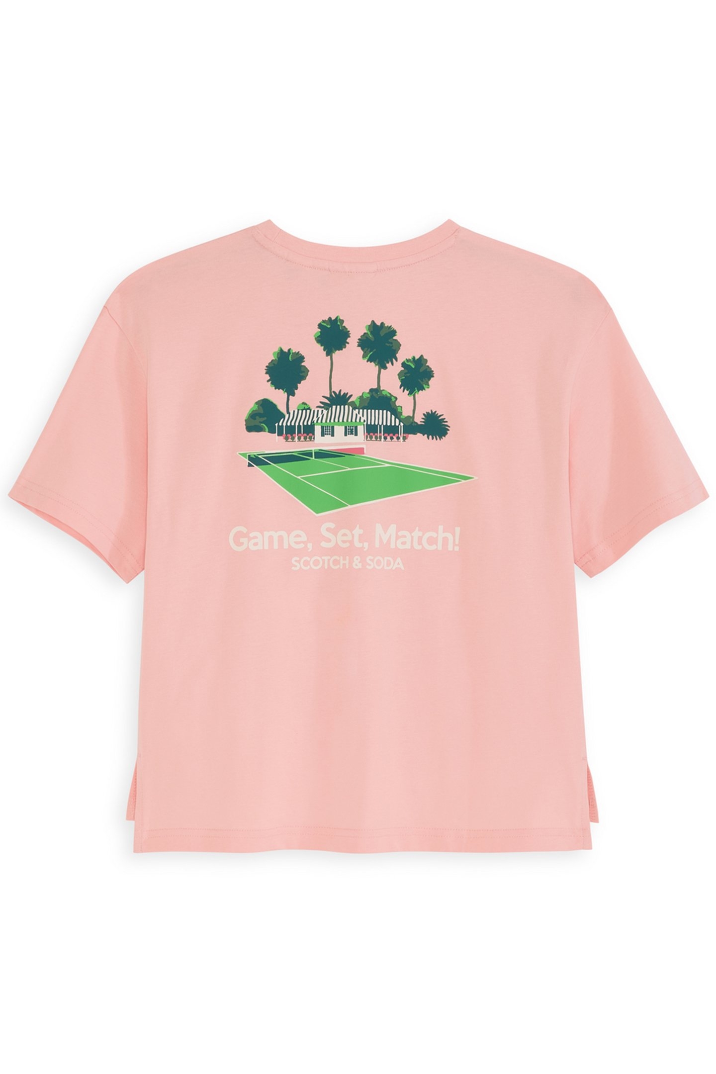 S&S GIRLS TENNIS GROUP CTN JERSEY SS FASHION TOP LT PASTEL P 2