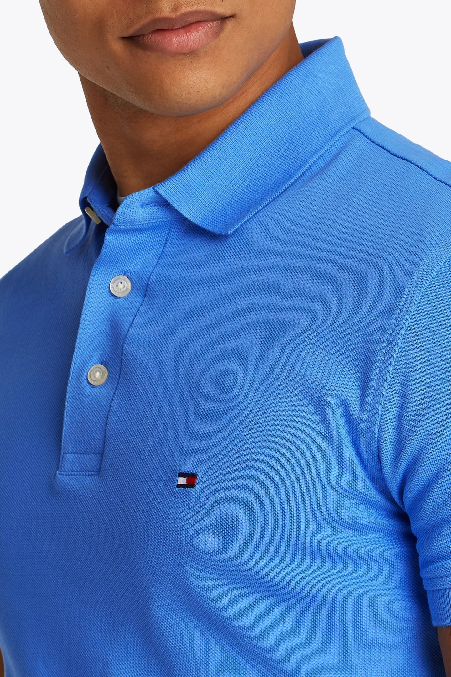 1985 SLIM FIT POLO SHIRT BLUE 6