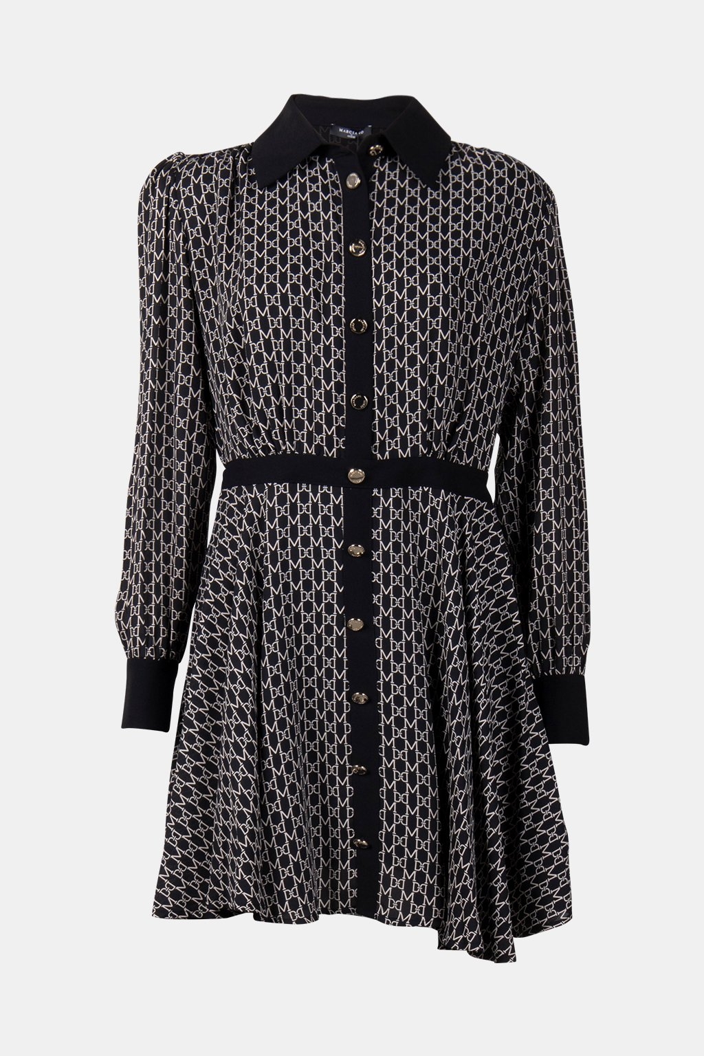EDITH CHEMISIER DRES NEW MONOGRAM BLACK B 3