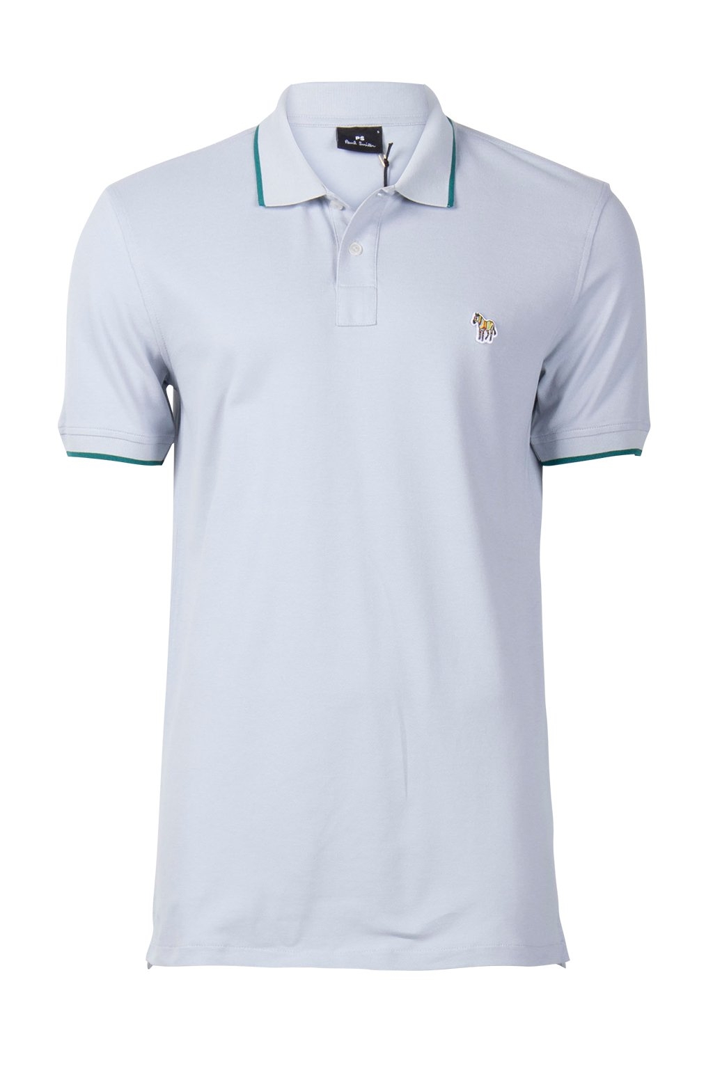 REG POLO SS ZEB BADGE GREY 3