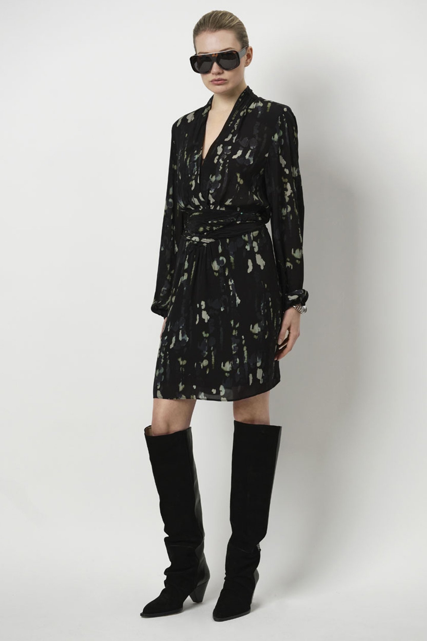 PALLAS PRINTED MINI DRESS MULTICOLOUR 1