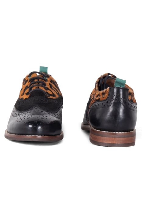 THISTLE LACE UP BROGUE DISP BLACK MULTI 2