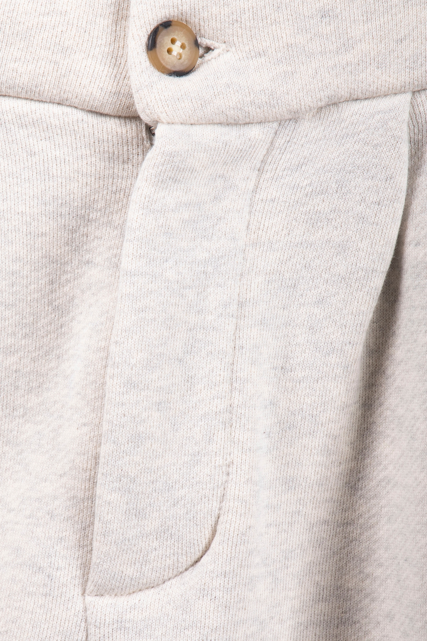 RIO FLEECE SHORTS SOFT WHITE MELEE 4