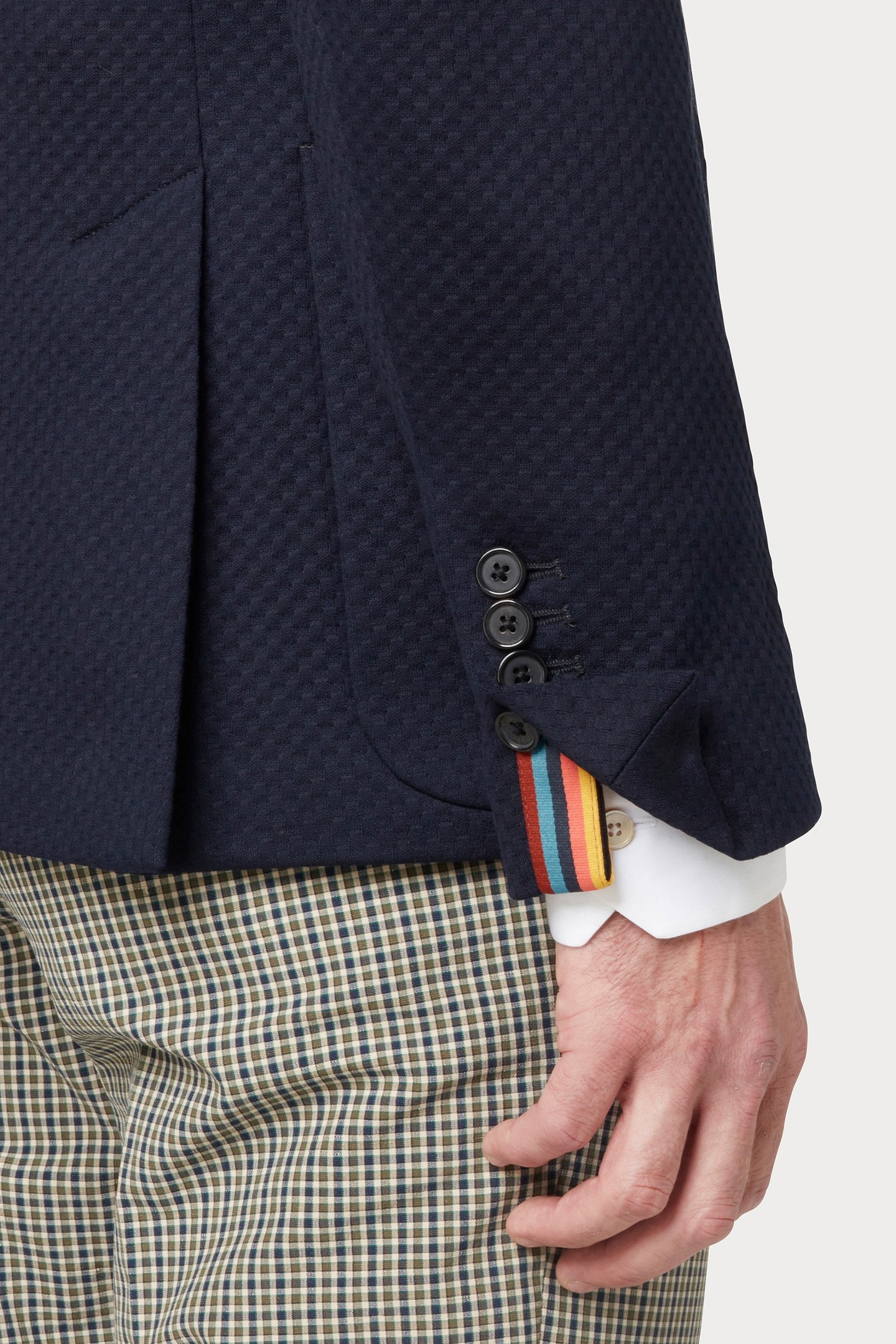 GENTS 2BTN PATCH POCKET JACKET VERY DARK NAVY 5