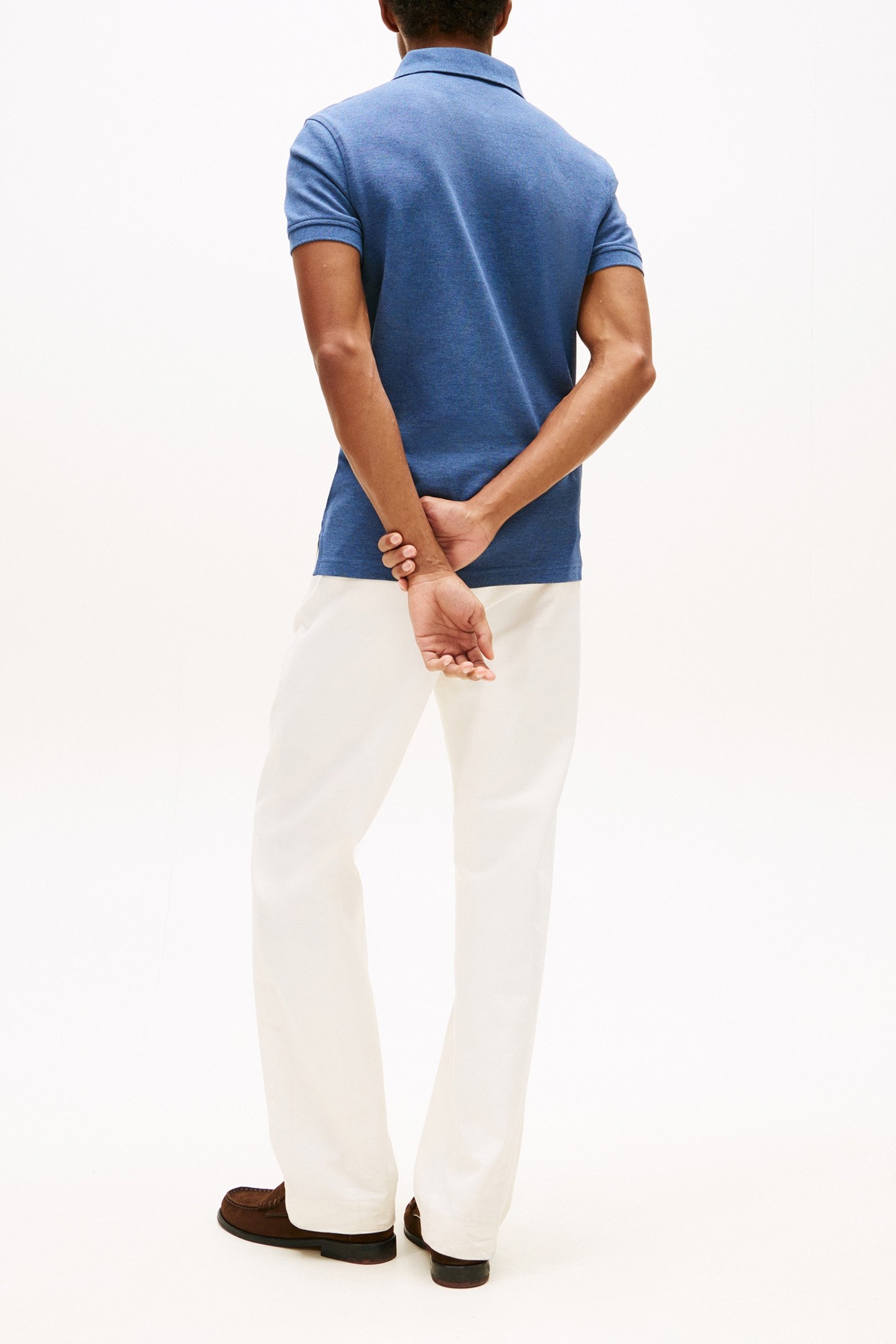 1985 SLIM POLO FADED INDIGO HEATHER 2