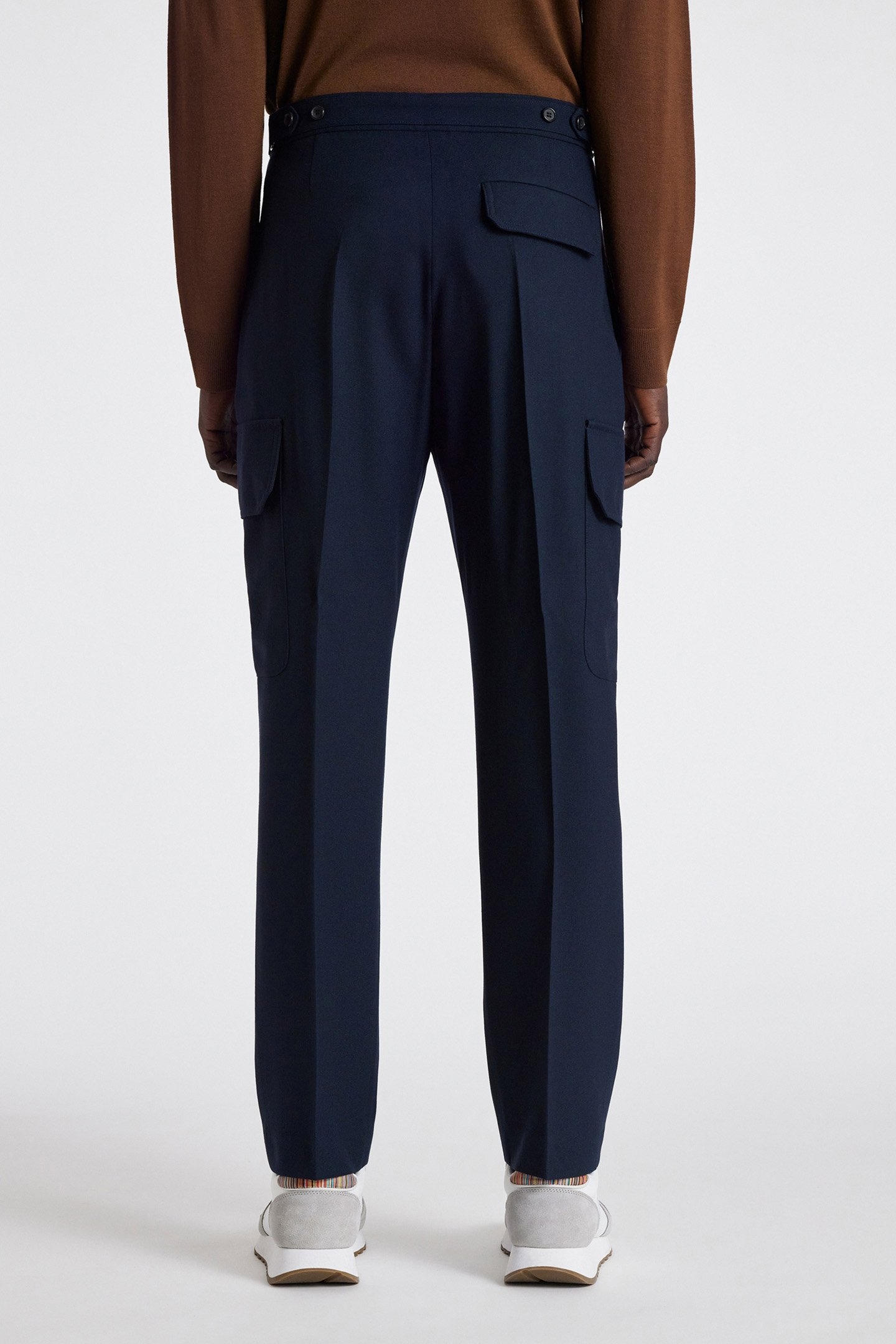 MENS CARGO TROUSER VERY DARK NAVY 2